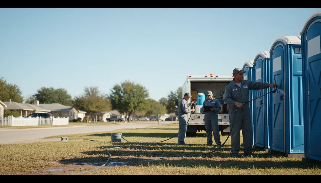 Long-Term Portable Toilet Rental in Denver, IA near me